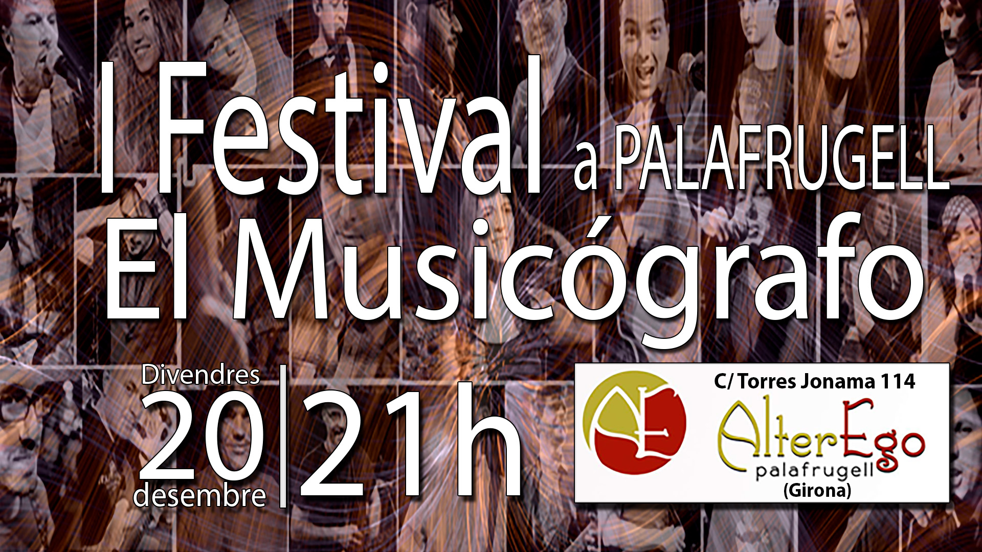 I Festival El Musicógrafo en Palafrugell con Rita Valero, Gerard Solano y Las pesadillas de Alicia.